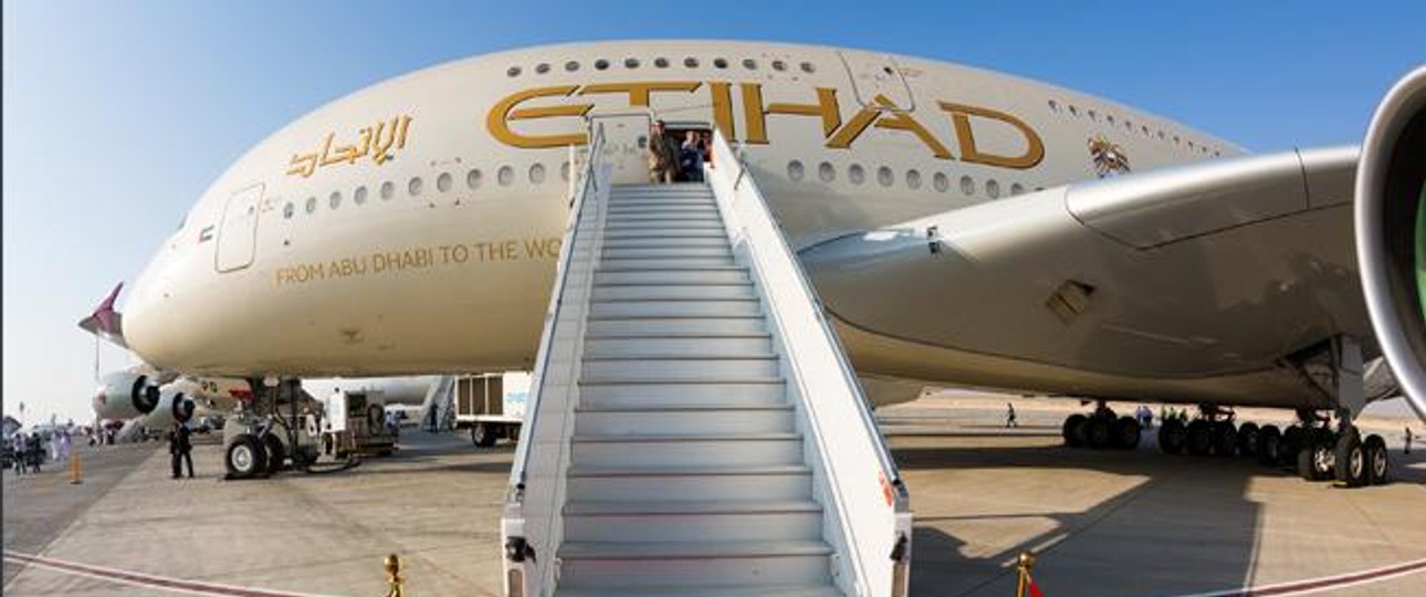 Airbus A380 von Etihad: Air France will mit der Golfairline zusammenarbeiten.