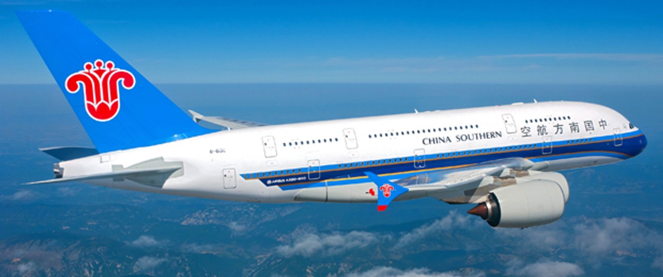 Airbus A380 von China Southern: Darf nicht ab Peking fliegen.