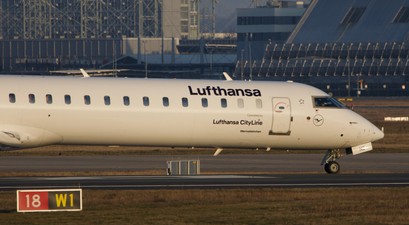 Bombardier CRj von Lufthansa Cityline: Keine Flüge mehr.