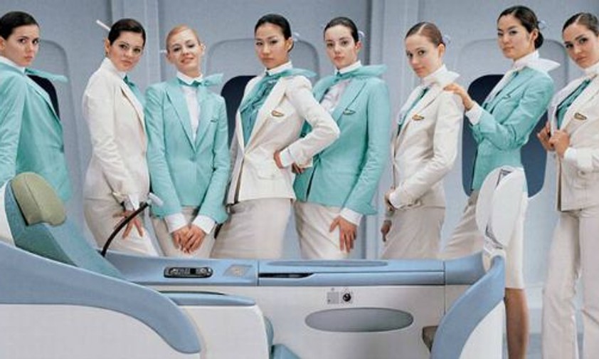 Zu welcher Airline gehört die Uniform?
