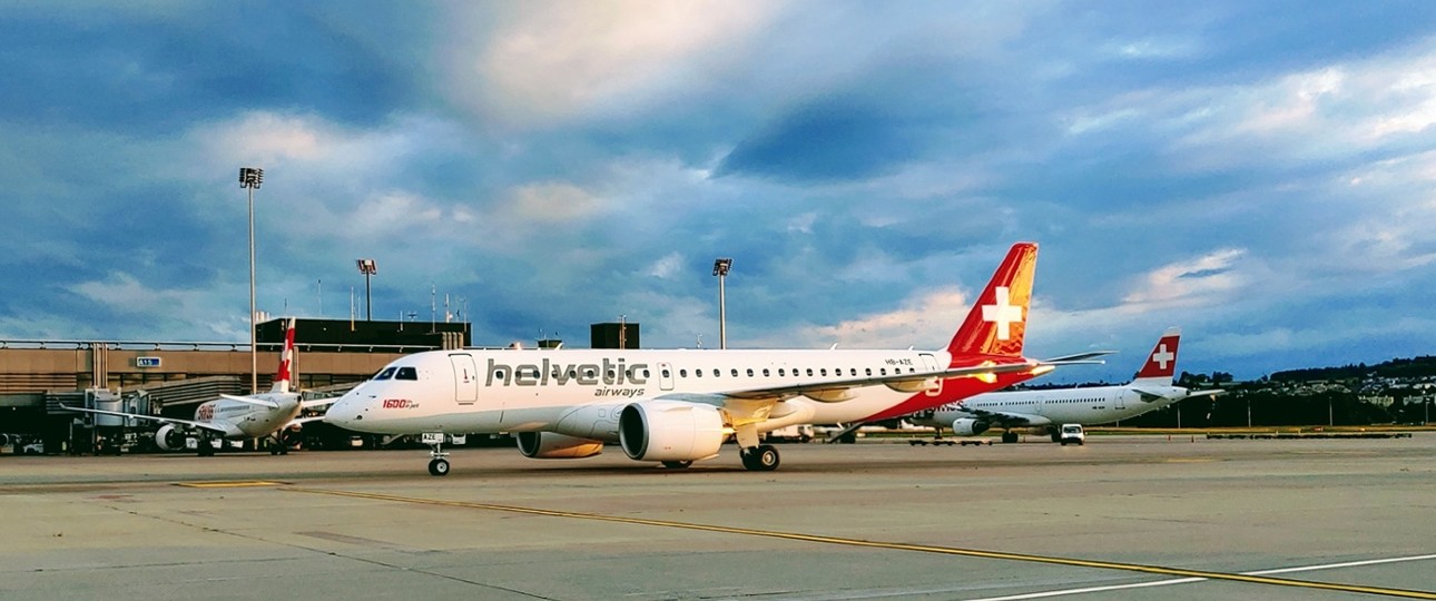 Geschafft: Nach etwas mehr als neun Stunden kam die Embraer E190-E2 in Zürich an.