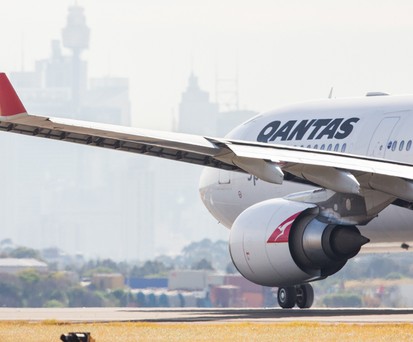 Airbus A330 von Qantas: Der Sitz mit mehr Beinfreiheit war ziemlich teuer.