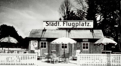 Das erste Terminal von Salzburg aus dem Jahre 1926.