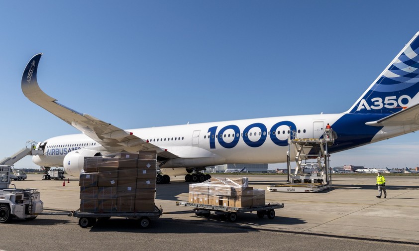 Airbus A350-1000: Die Basis für den neuen Frachter.