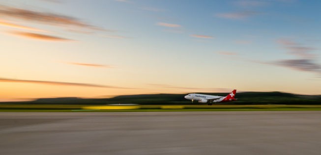 Airbus A319 von Helvetic Airways