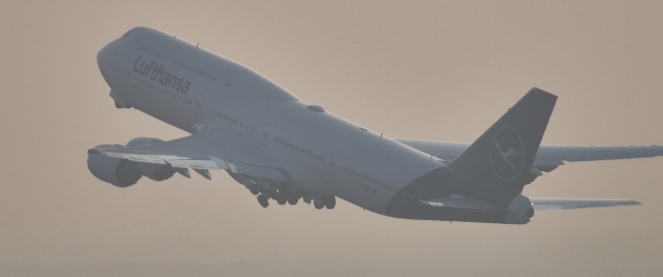 Boeing 747-8 von Lufthansa: Passagiere konnten aus Sao Paulo nicht mit.