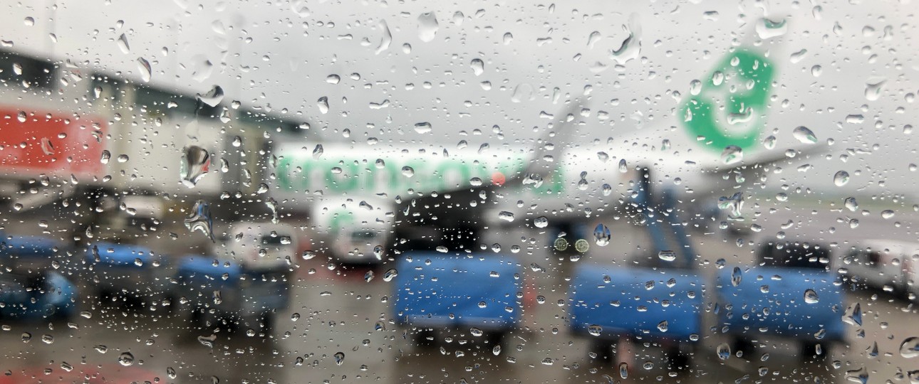 Transavia-Flieger: Zwei mussten zwischenlanden.