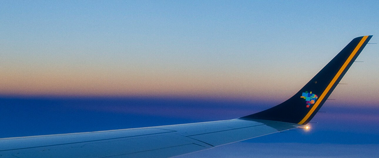 Blick aus einem Azul-Flieger: Die Fluggesellschaft bekommt viele neue Aktionäre.