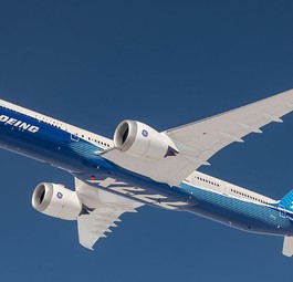 Boeing 777X: Stargast in Dubai.