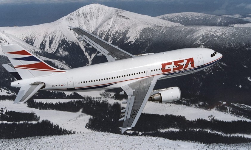 Airbus A310 von CSA: Die Airline hebt nicht mehr ab.
