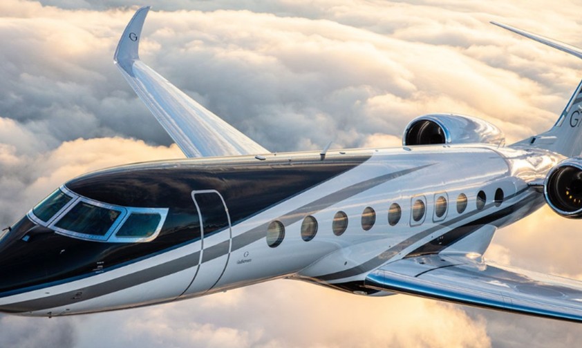 Eine Gulfstrean G700: Die Maschine hat mehrere Geschwindigkeitsrekorde aufgestellt.