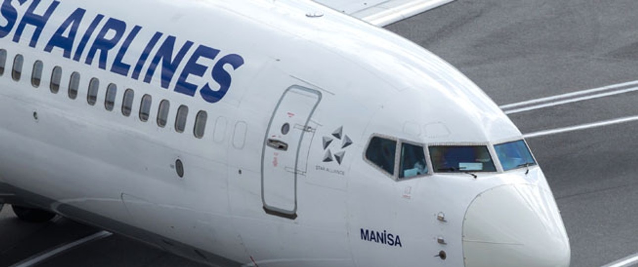 Flieger von Turkish Airlines: Die Fluglinie strich 22 Destinationen.