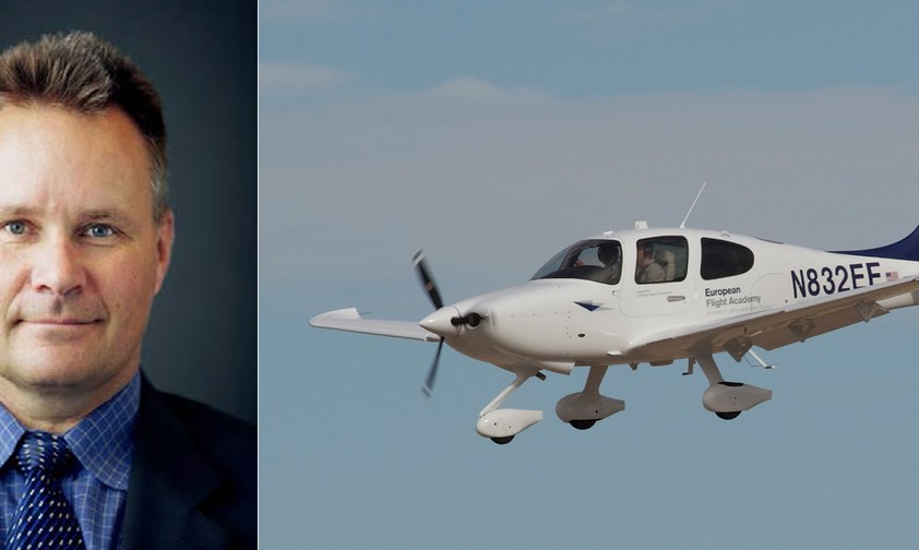 Ola Hansson und Cirrus SR-20 von Lufthansa Aviation Training: «Früher war Pilot der Traumberuf».
