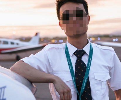 Flugschüler von Cathay Pacific (Archivbild): Ungebührliches Verhalten.