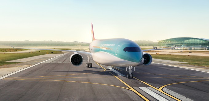Bis zu 279 Reisende sollen im Flieger Platz finden. Tanks befinden sich ganz hinten und vorne im Flieger.