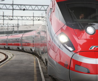 Zug der Ferrovie dello Stato: Alitalia und die Bahn werden zu einem Unternehmen.