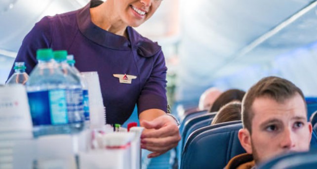 Service bei Delta: Es kam zu einem Zwischenfall.