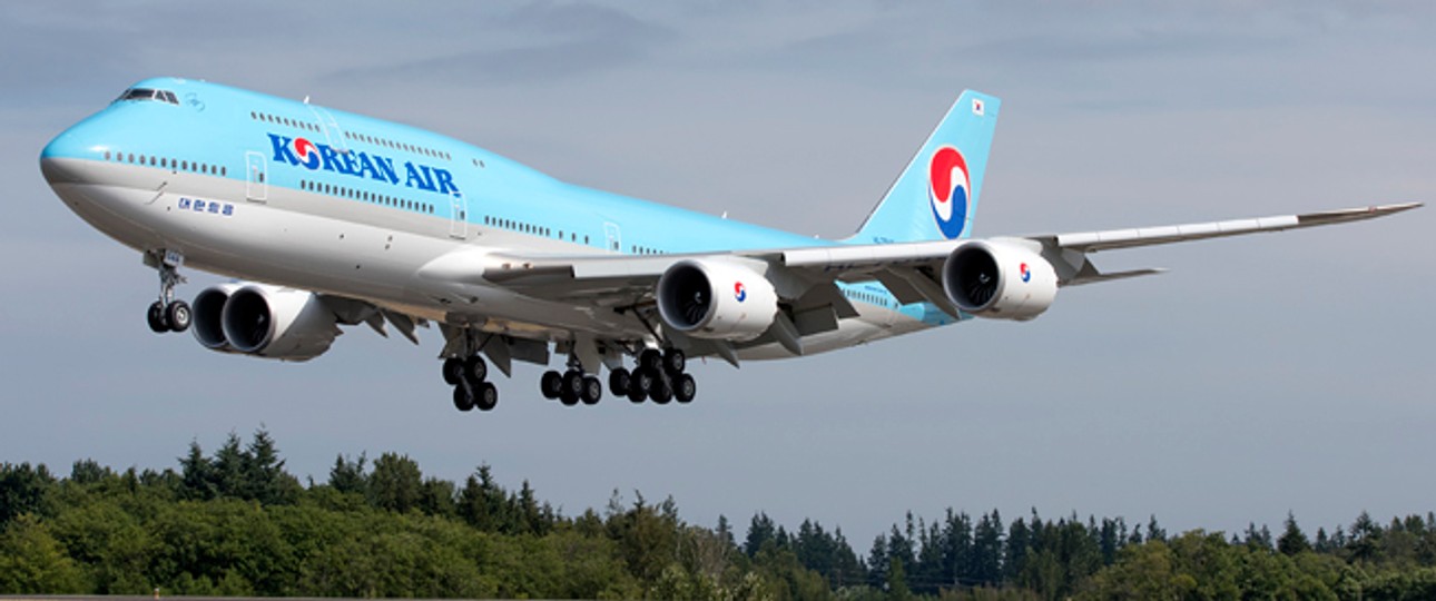 Boeing 747-8 I von Korean Air mit dem Kennzeichen HL7644: Vielleicht ist das die letzte je gebaute Passagier-Boeing-747.