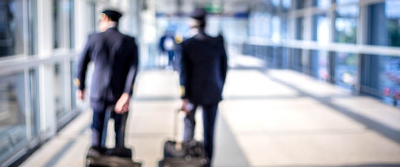 Piloten: Ein wenig Glamour, viel Stress.