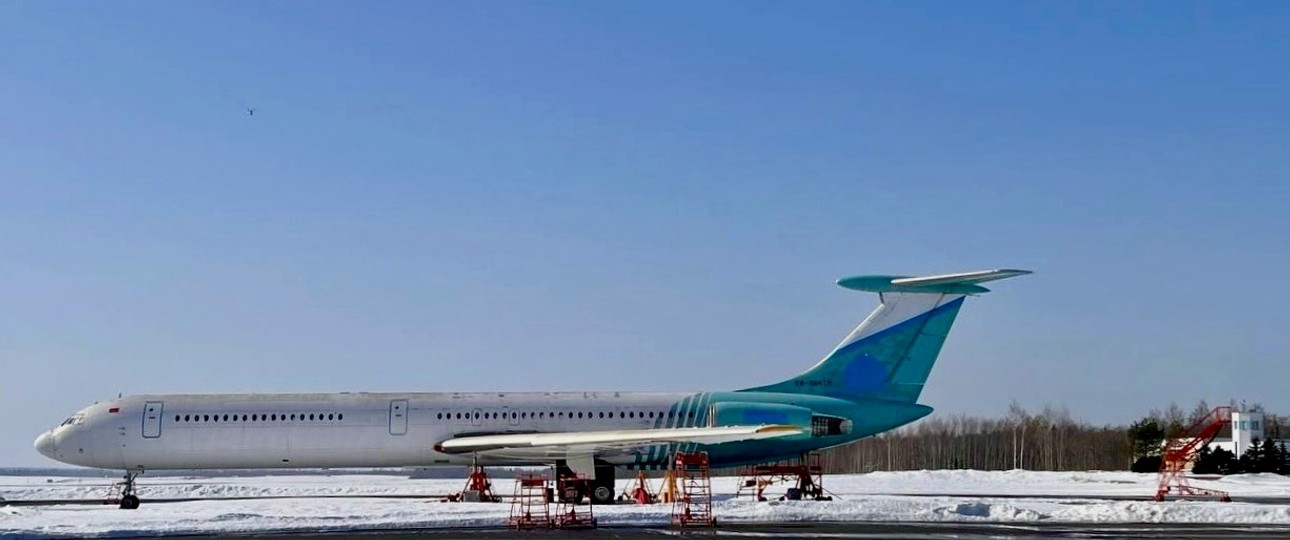 Ilyushin Il-62 von Rada Airlines: Das Flugzeug soll bald wieder abheben.