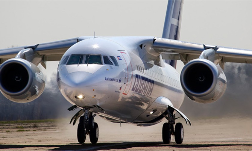 An-158 von Cubana: Ersatzteil-Probleme mit dem Flieger.