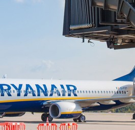 Flugzeug von Ryanair: Am Freitag bleiben etliche am Boden.