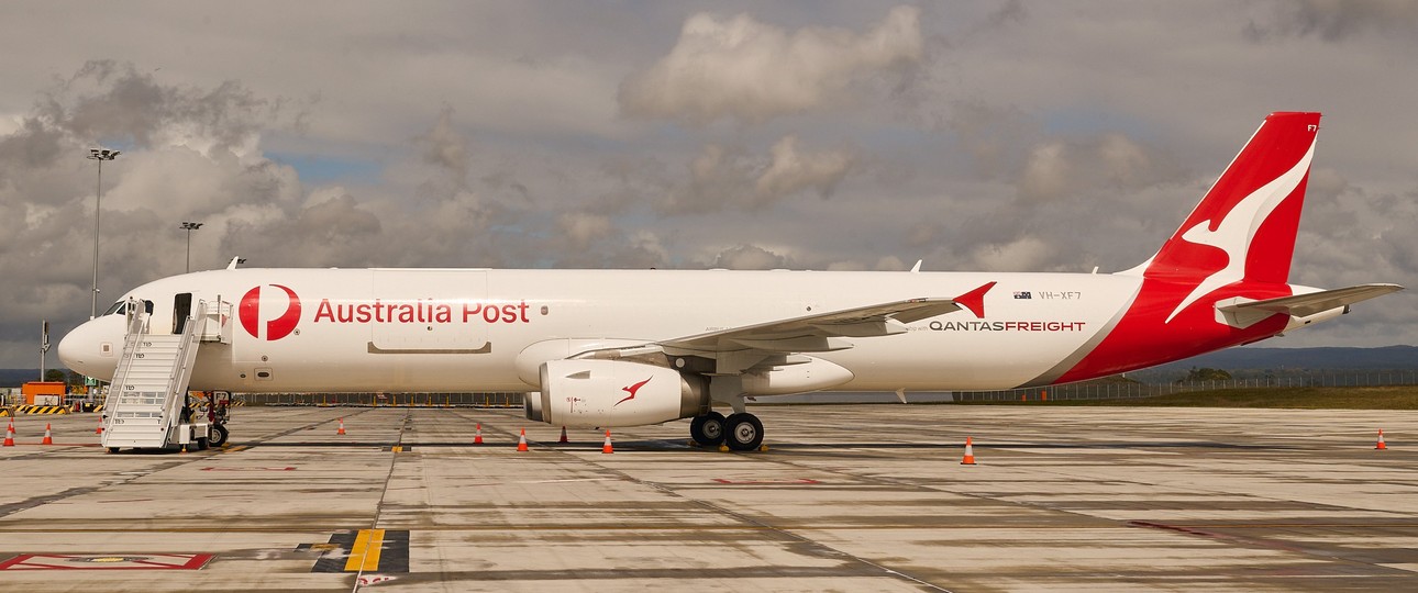 Die VH-XF7: Der neuste A321-Umbaufrachter von Qantas.