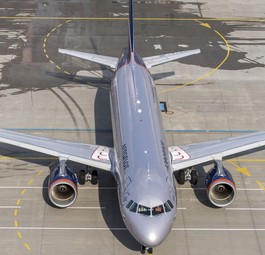 Jet von Aeroflot: Das Personal ist nicht glücklich.