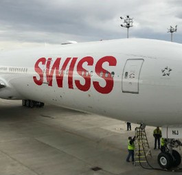 Boeing 777 von Swiss: Steuert Osaka an.