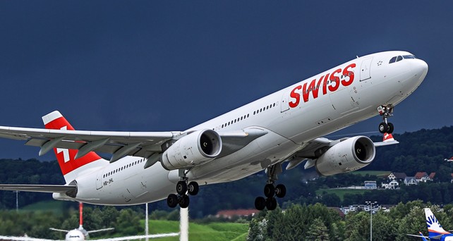 Airbus A330 von Swiss: Der Lufthansa-Tochter mangelt es an Cockpitpersonal.
