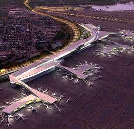 Rund vier Milliarden Dollar soll der Neubau der Infrastruktur des La Guardia Airports in New York kosten. Dabei wird vieles abgerissen, was heute steht, so der Plan des Gouverneurs.