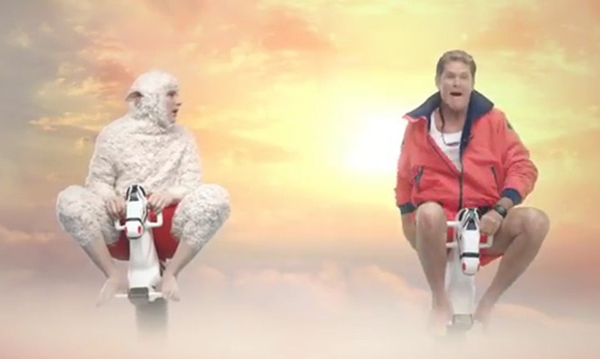 Was gibt es Schöneres als einen Ausritt mit David Hasselhoff?