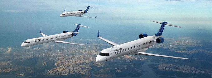 Bisher bestand die CRJ-Familie aus drei Mitgliedern: CR700 (78 Plätze), CRJ900 (90 Plätze), CRJ 1000 (104 Plätze).