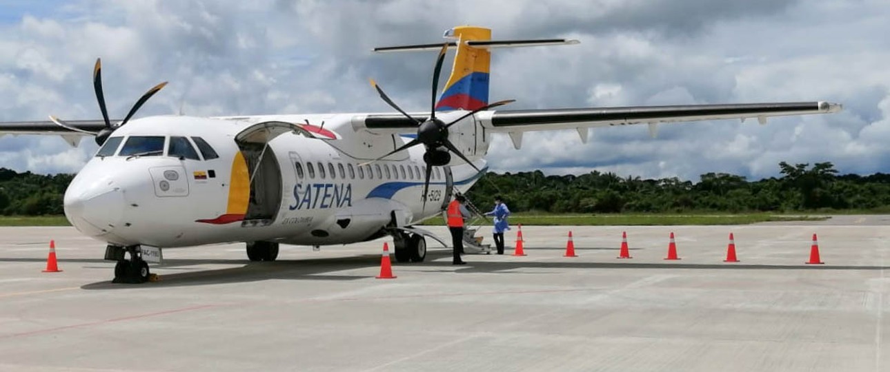 ATR 42 von Satena: 9,5 Millionen Euro Hilfsgelder.