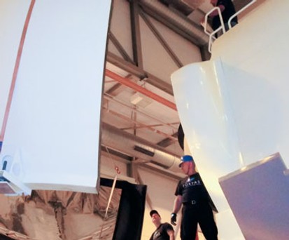 Vier Monate lang arbeiteten dieTechniker von Swiss Aviation Training intensiv am Umbau des alten A330/A340-Simulators.