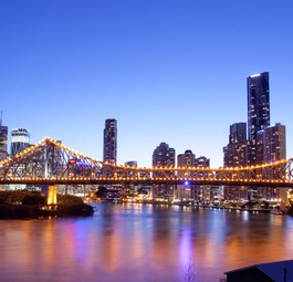 Brisbane: Der nördlichste Punkt der geplanten Schnellzugverbindung.