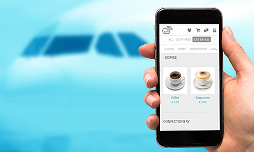 Kaffee? Bestellt man bei Arkefly via Smartphone.