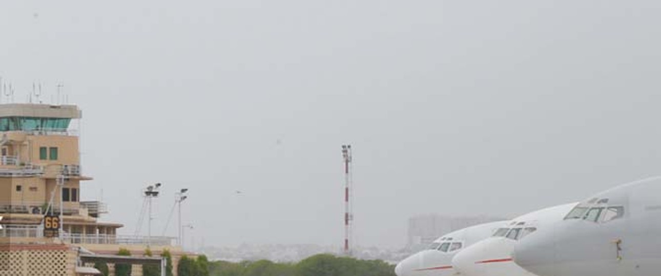 Flieger am Flughafen von Karachi: Mit welchen Flugzeugen K2 Airways starten will, ist bislang unbekannt.