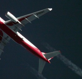 Die verunglückte Maschine im Flug: Erst Untersuchungsergebnisse.