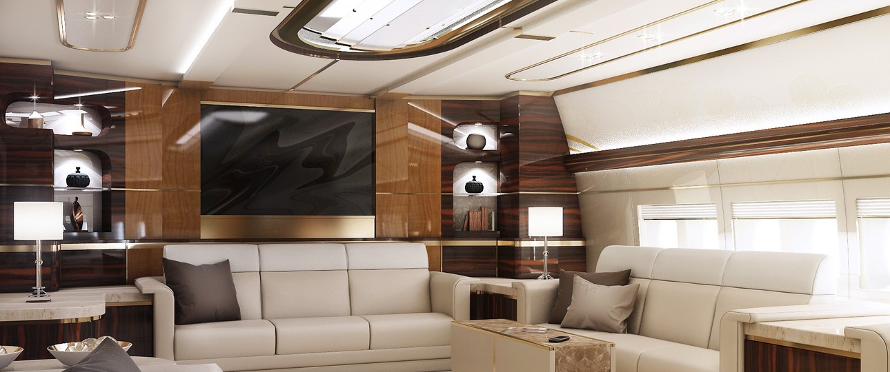 boeing bbj 747 8 lounge