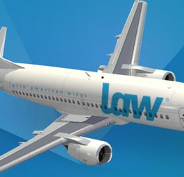 Auftritt von LAW Latin American Wings: Vorerst unterwegs nach Punta Cana.
