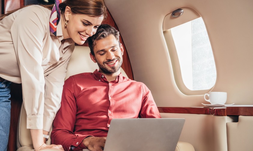 Millenials im Businessjet: Jüngere Generationen nutzen die Businessjets auch für den Urlaub.