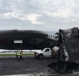 Materialfehler führte zu Triebwerksbrand in Chicago