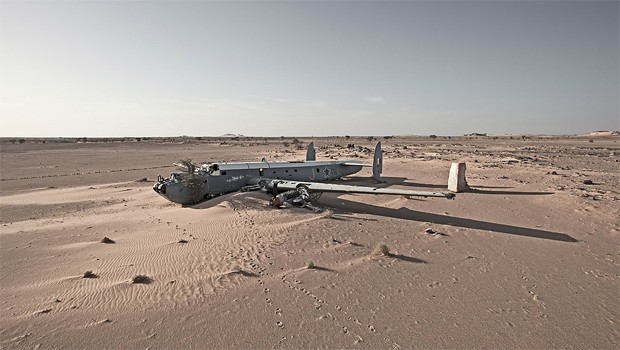 Flugzeug: Avro Shakelton. Absturzort: Westsahara.