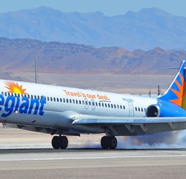 Jet von Allegiant Air (hier im Bild im Jahr 2014): Die Fluglinie steht nicht zum ersten Mal in der Kritik.