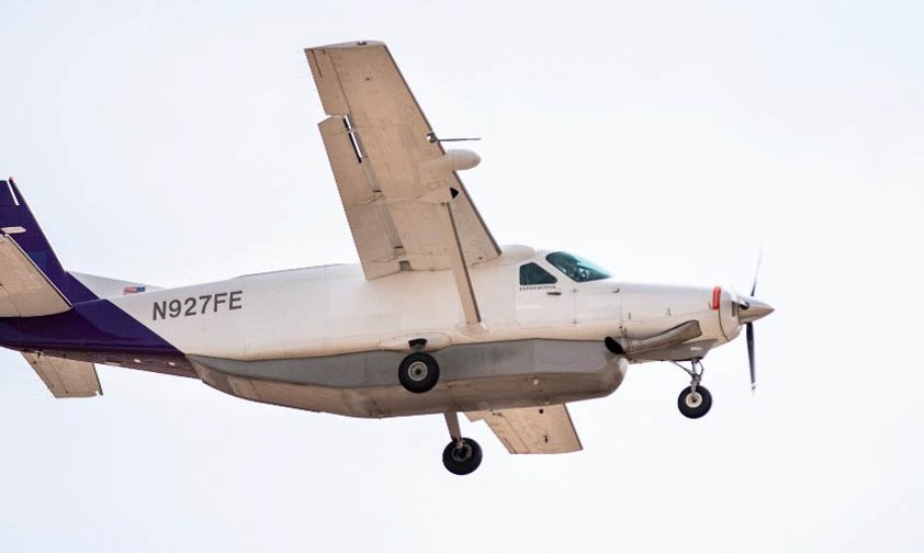 Cessna Caravan von Fedex: Landung ohne Pilot.