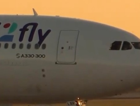 Airbus A330 von World2Fly: Steckte fest