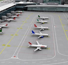 Weil es um rund 50 Meter versetzt gebaut wird, entstehen im Hof neue Standplätze für fünf Flugzeuge.