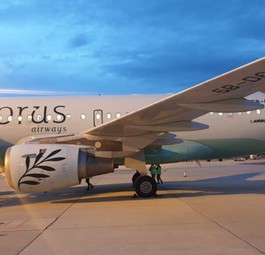 Jet von Cyprus Airways: Fliegt mit zwei Airbus A319.