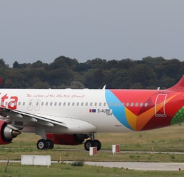 Airbus A320 Neo von Air Malta: Unklare Zukunft.